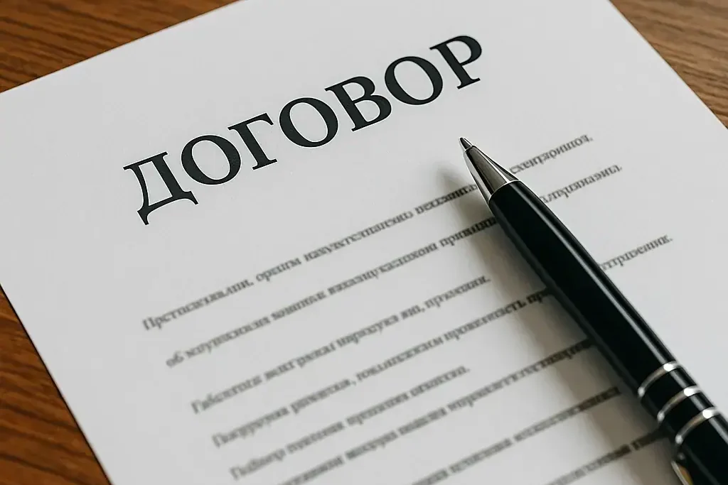 Официальный договор