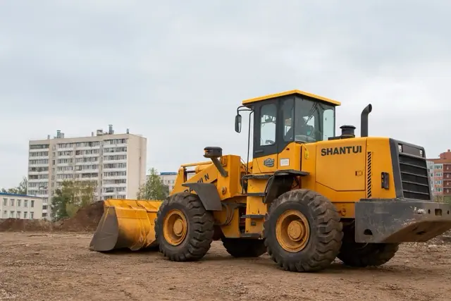 Аренда фронтального погрузчика с водителем в Минске