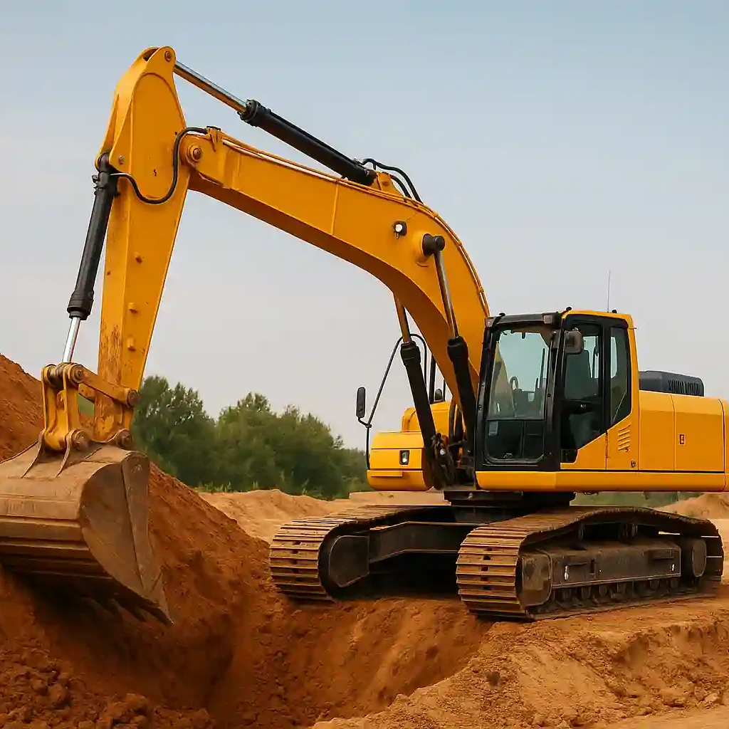 Гусеничный экскаватор 21–22 т в аренду с машинистом — Минск и область