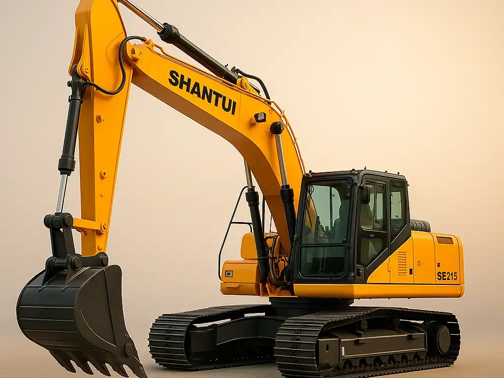 Аренда гусеничного экскаватора Shantui 21–22 т в Минске — с машинистом