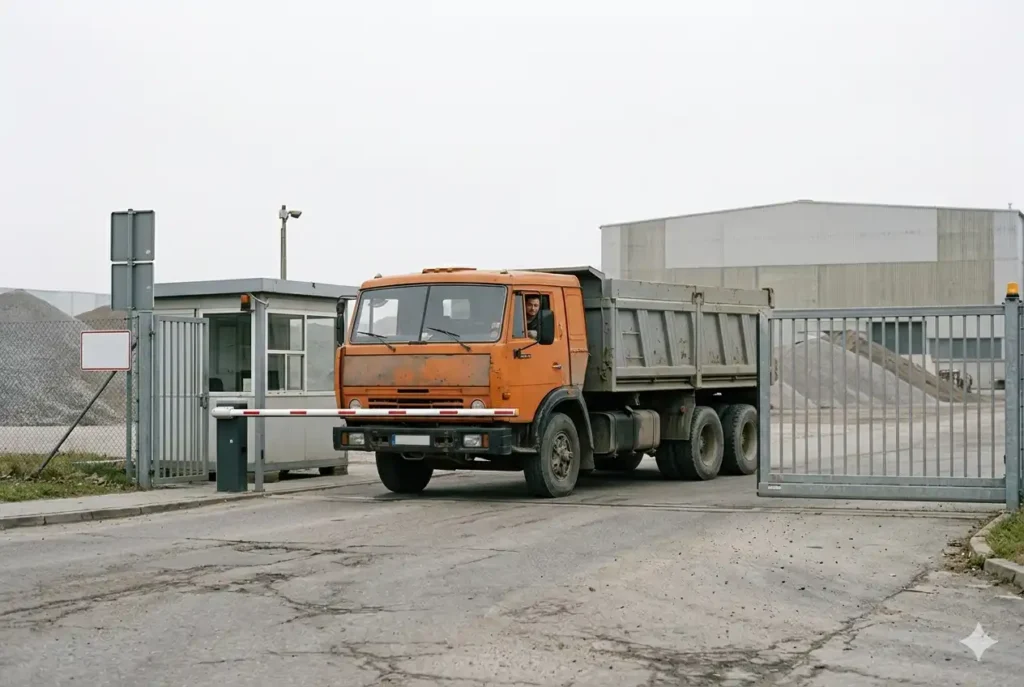 Простой самосвала: ожидание на въезде или разгрузке уменьшает количество рейсов за смену