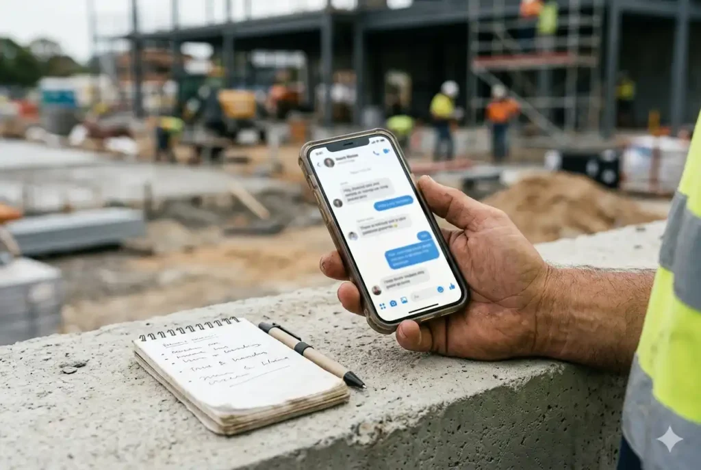 Чек-лист заявки на самосвал: адрес, материал, объём и условия заезда для расчёта рейсов